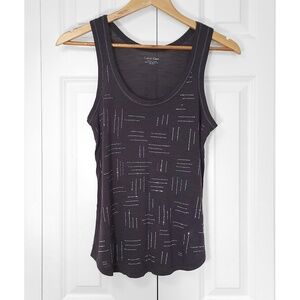 Calvin Klein Tank Top Dark Gray Silver Bling